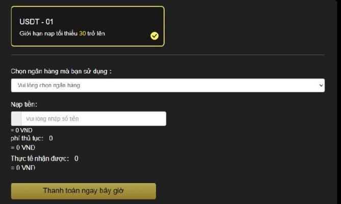 Những lưu ý quan trọng khi nạp tiền Win55