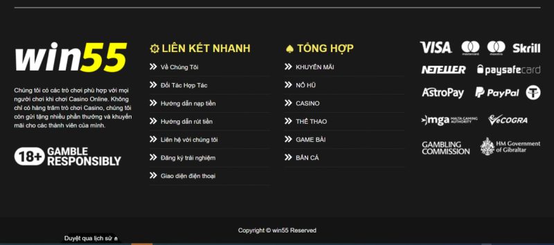 Thành tích nổi bật khẳng định đẳng cấp WIN55